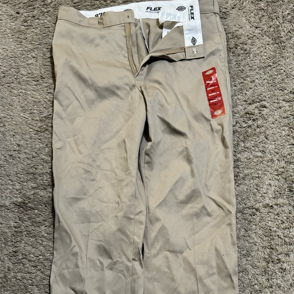 Dickies Other - Dickies 874 Work Pants‎ Khaki Original Fit Flex Mens 36x34 New W Tags